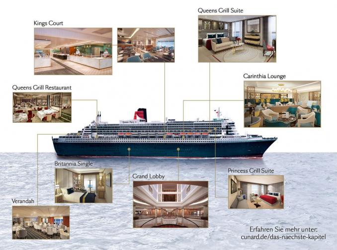 Die neue Queen Mary 2 / © Cunard Line